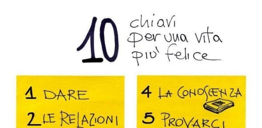 vita felice infografica