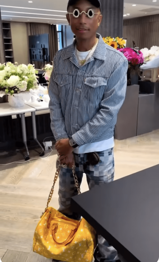 La Millionaire bag di Louis Vuitton e Pharrell Williams che ha scatenato il caos. La Millionaire bag di Louis Vuitton e Pharrell Williams che ha scatenato il caos.