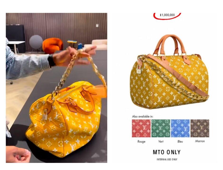 La Millionaire bag di Louis Vuitton e Pharrell Williams che ha scatenato il caos. La Millionaire bag di Louis Vuitton e Pharrell Williams che ha scatenato il caos.